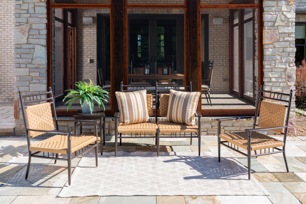 Low Country Cushionless Lounge Chair Lloyd Flanders Loom
